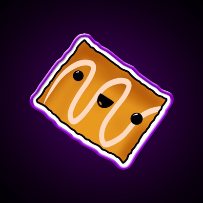 Toaster Strudel Snack Food Led Neon Sign Rgb Color - Shineneon