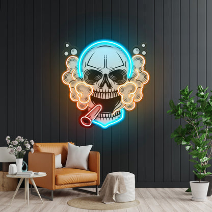 Tobacco Skull Vibe Led Neon Sign Light Custom Led Signs - Shineneon