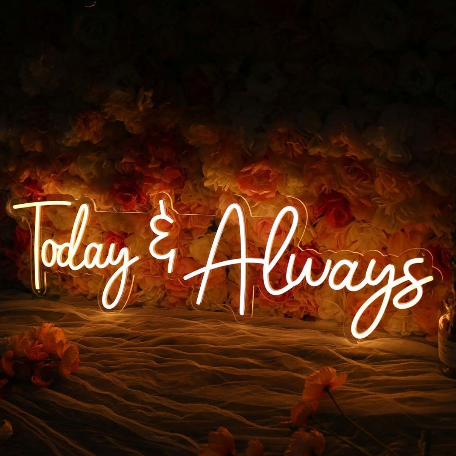 Today And Always Led Neon Sign For Inspirational And Positive Spaces | Shineneon