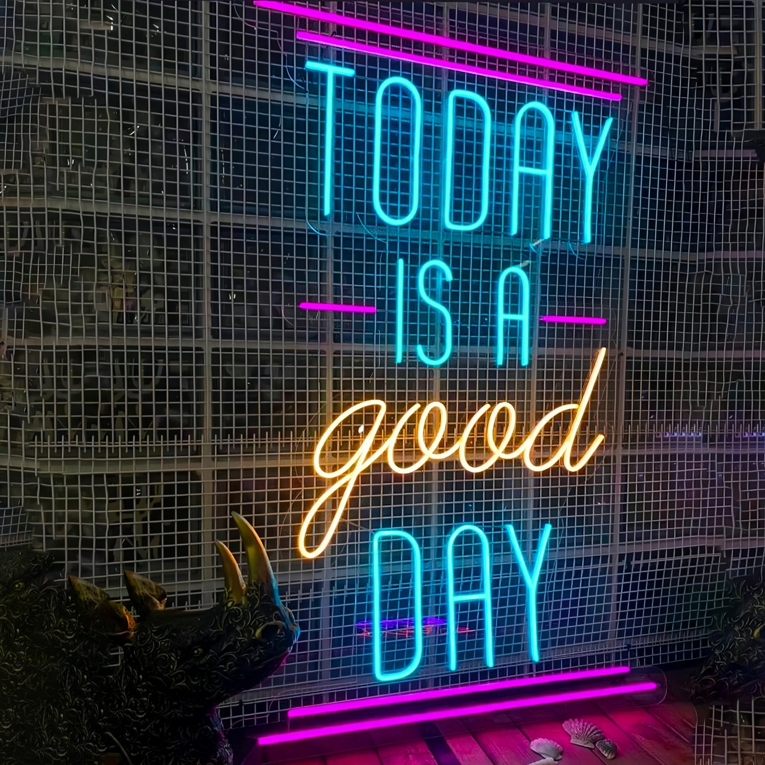 Today Is A Good Day Brighten Your Space Led Neon Sign | Shineneon