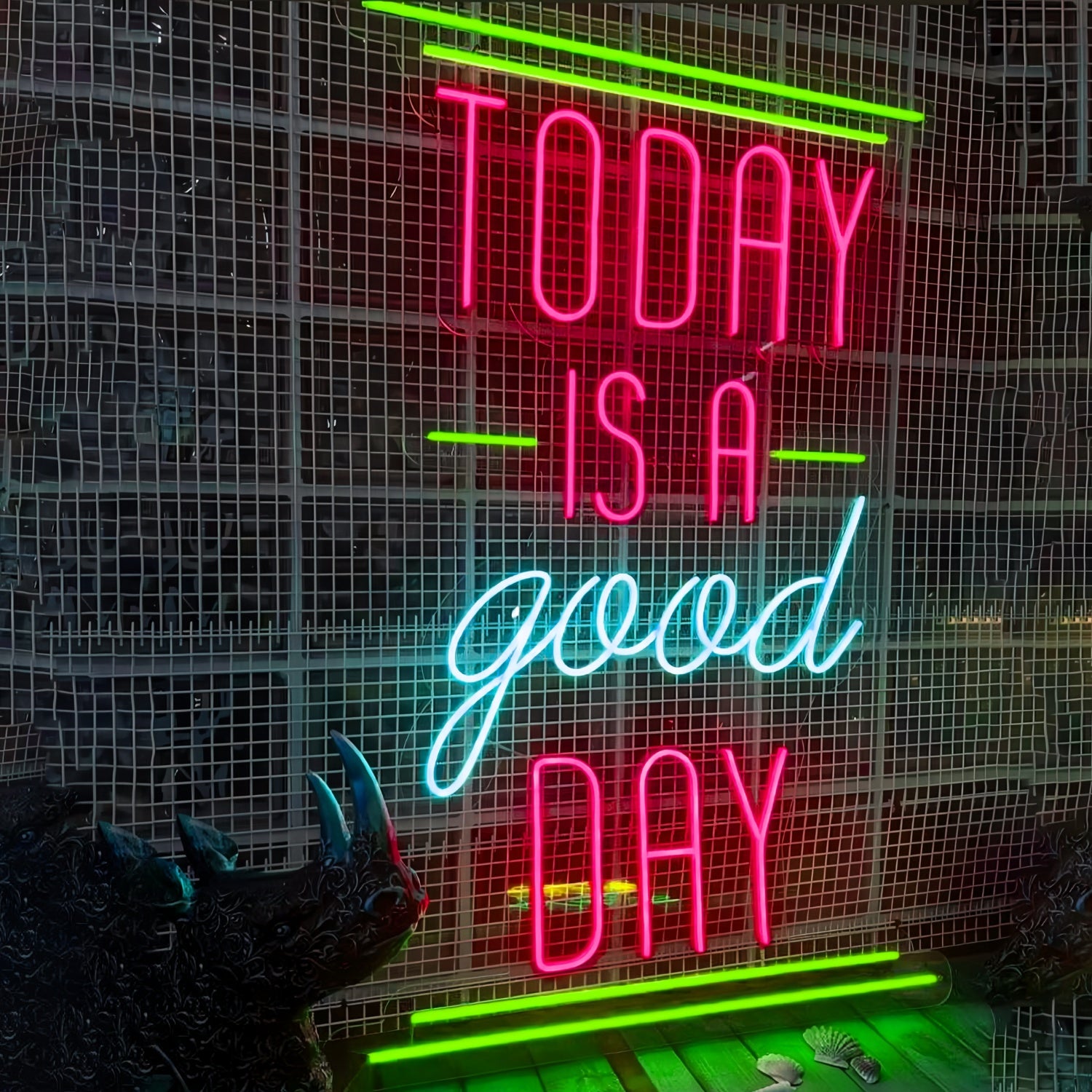 Today Is A Good Day Brighten Your Space Led Neon Sign | Shineneon
