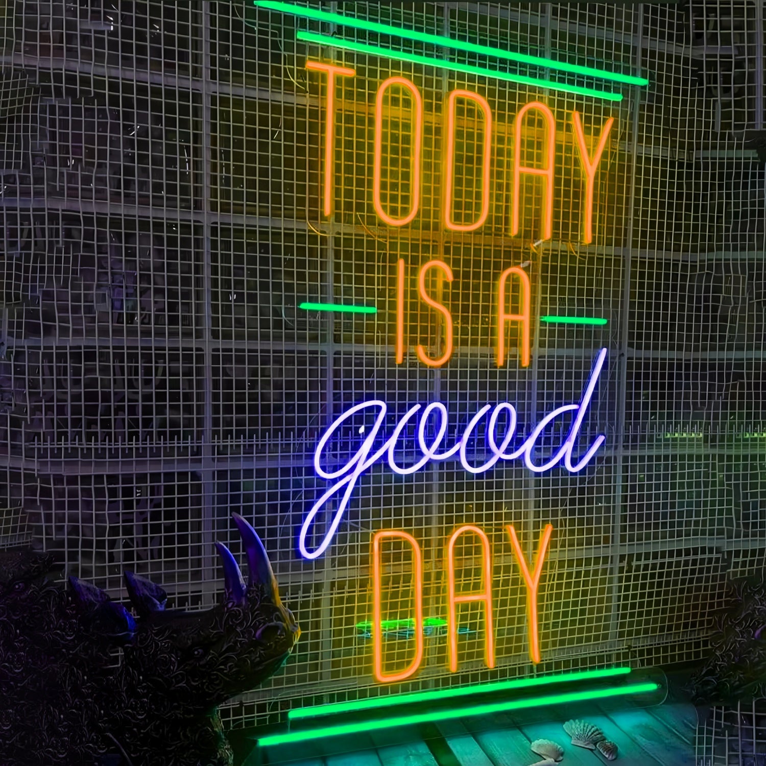 Today Is A Good Day Brighten Your Space Led Neon Sign | Shineneon