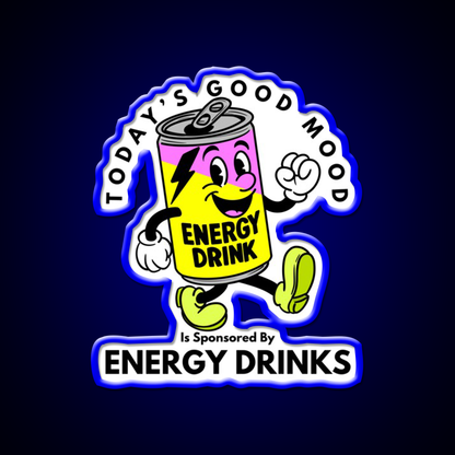 Todays Good Mood Drinks Man Cave Bar Led Neon Sign Rgb Color - LED neon sign view 5
