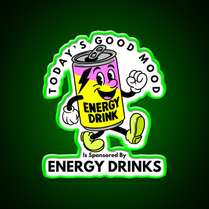 Todays Good Mood Drinks Man Cave Bar Led Neon Sign Rgb Color - LED neon sign view 8
