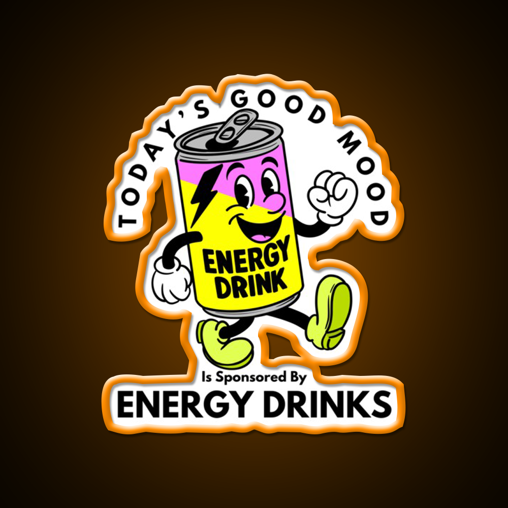 Todays Good Mood Drinks Man Cave Bar Led Neon Sign Rgb Color - LED neon sign view 6