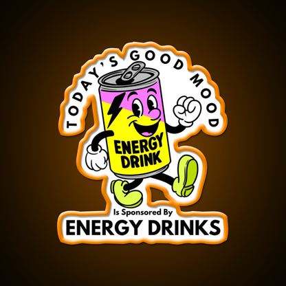 Todays Good Mood Drinks Man Cave Bar Led Neon Sign Rgb Color - LED neon sign view 6