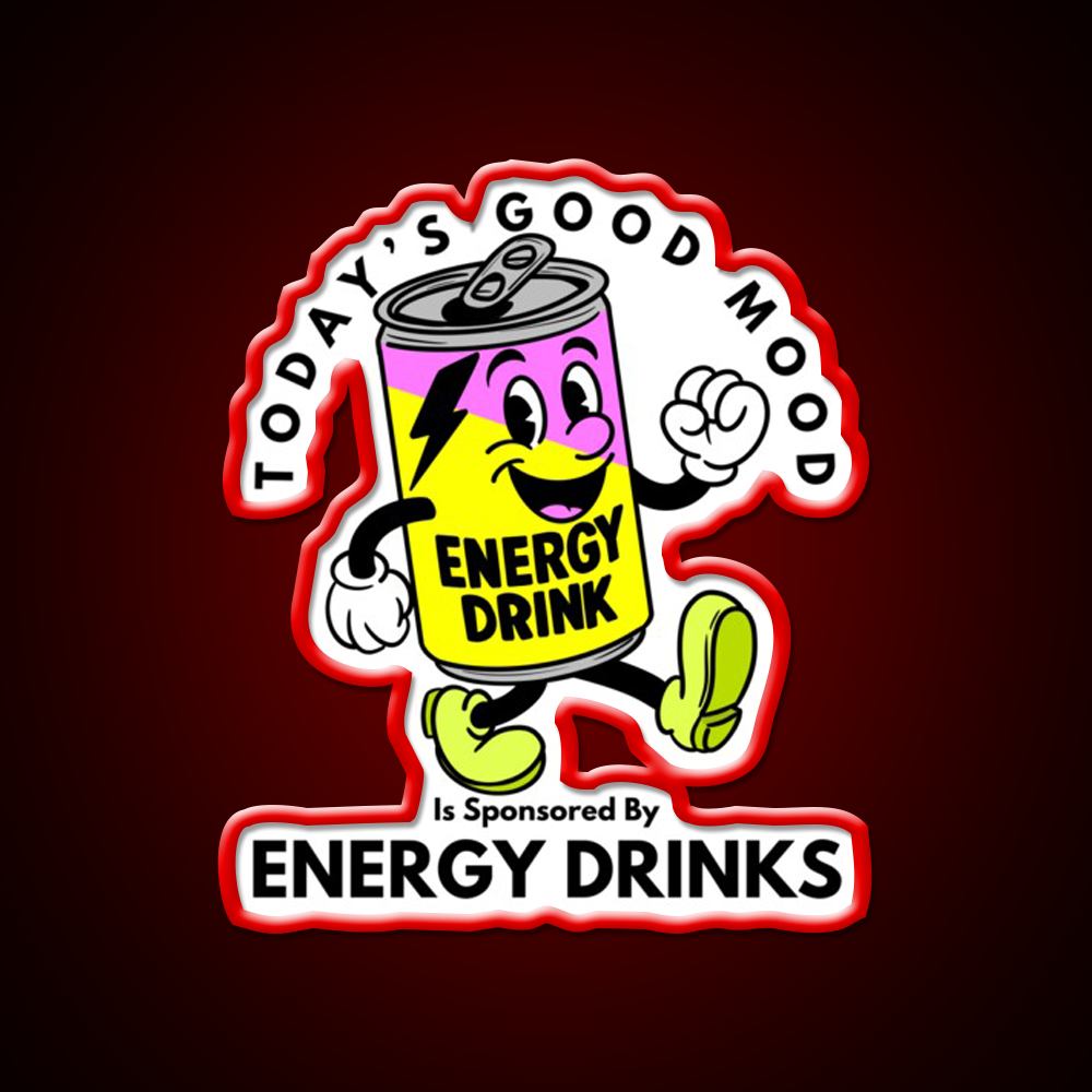 Todays Good Mood Drinks Man Cave Bar Led Neon Sign Rgb Color - LED neon sign view 10