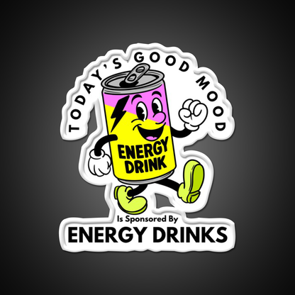 Todays Good Mood Drinks Man Cave Bar Led Neon Sign Rgb Color
