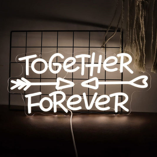 Together Forever Led Sign Business Neon Sign