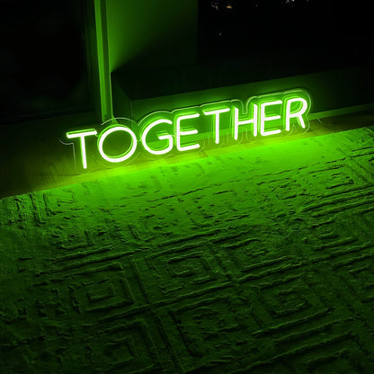 Together Illuminate Your Bond With Radiance Neon Art Sign | Shineneon