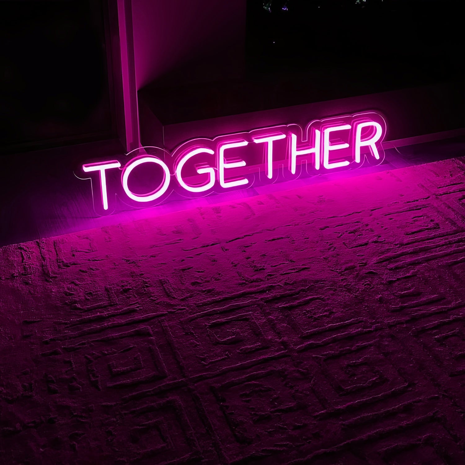 Together Illuminate Your Bond With Radiance Neon Art Sign | Shineneon