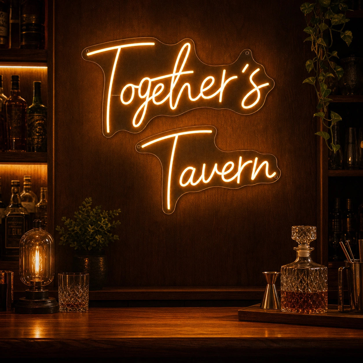 Together S Tavern LED Neon Sign high-converting product image