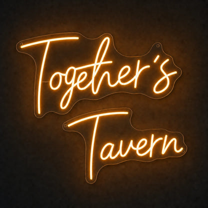 Together S Tavern LED Neon Sign main product image
