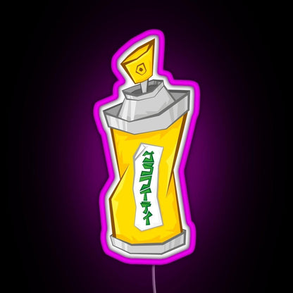 Tokyo To Spray Can Katakana Rgb Led Neon Sign Pop Wall Art - Shineneon