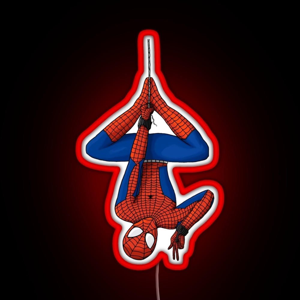 Tom Holland Spidey Depend Rgb Led Neon Sign Pop Wall Art - Shineneon