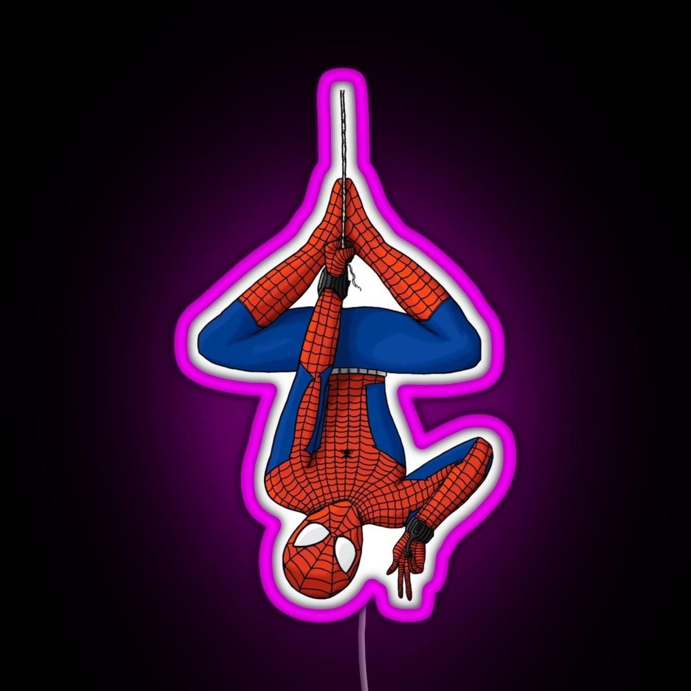 Tom Holland Spidey Depend Rgb Led Neon Sign Pop Wall Art - Shineneon