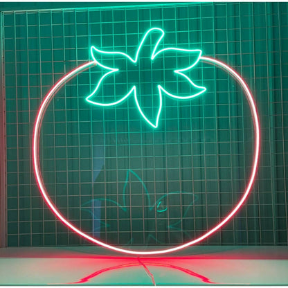 Tomato Cute Fruit Restaurant Room Decor Bar Club Decor Led Neon Sign | Shineneon