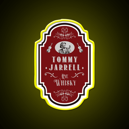 Tommy Jarrell Whiskey Drink Bar Led Neon Sign Rgb Color - Shineneon