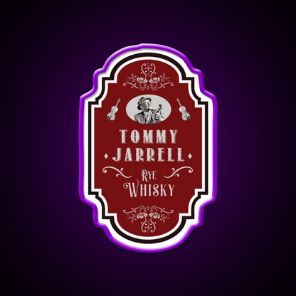 Tommy Jarrell Whiskey Drink Bar Led Neon Sign Rgb Color - Shineneon