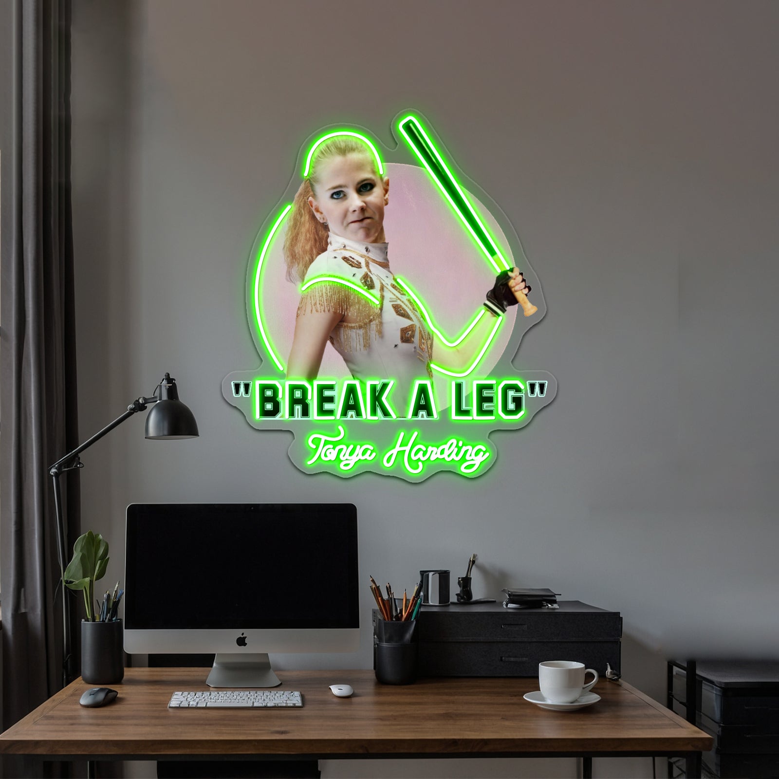 Tonya Harding Artwork Personalized Neon Signs | Shineneon