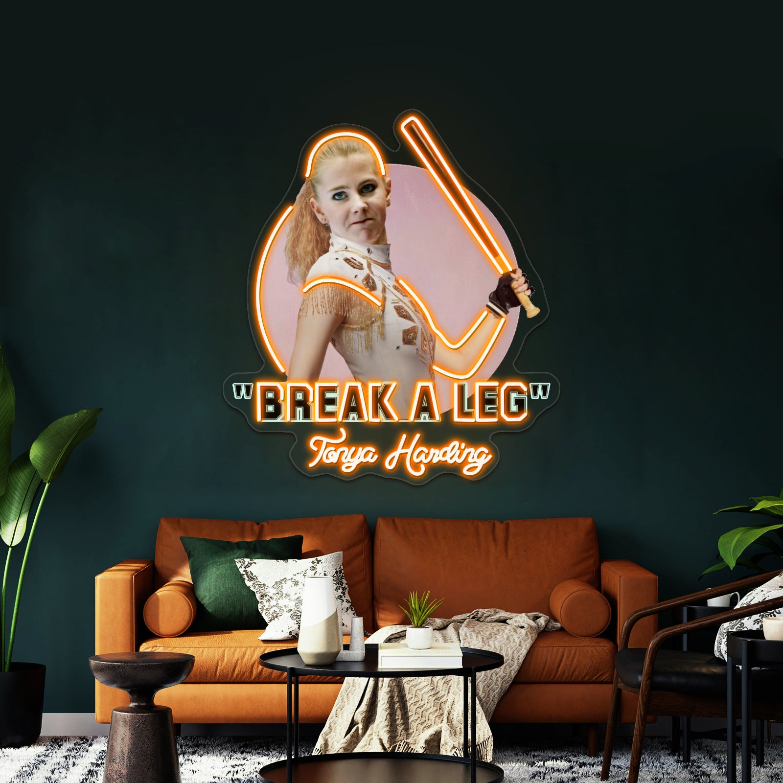 Tonya Harding Artwork Personalized Neon Signs | Shineneon