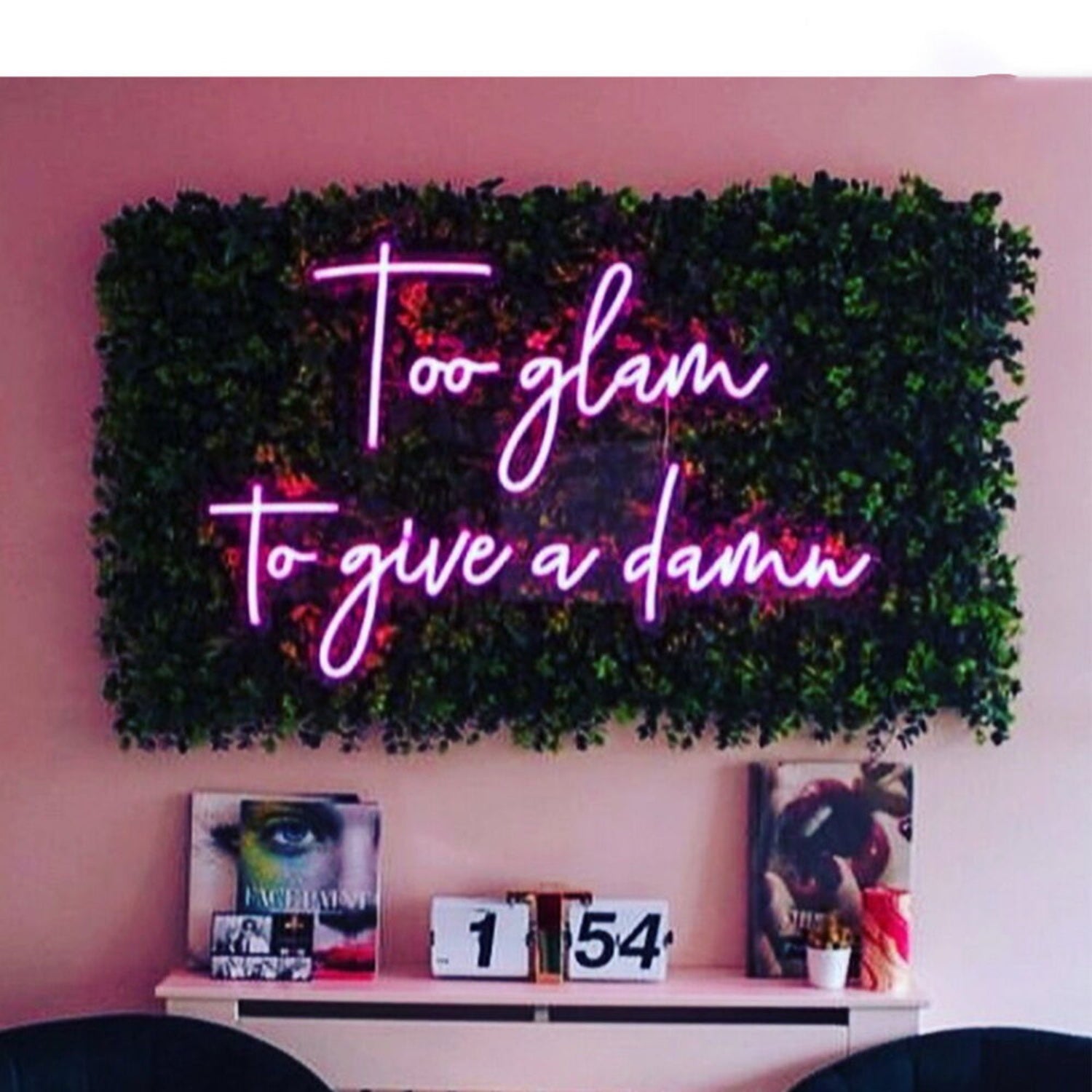 Too Glam To Give A Damn Neon Sign | Shineneon