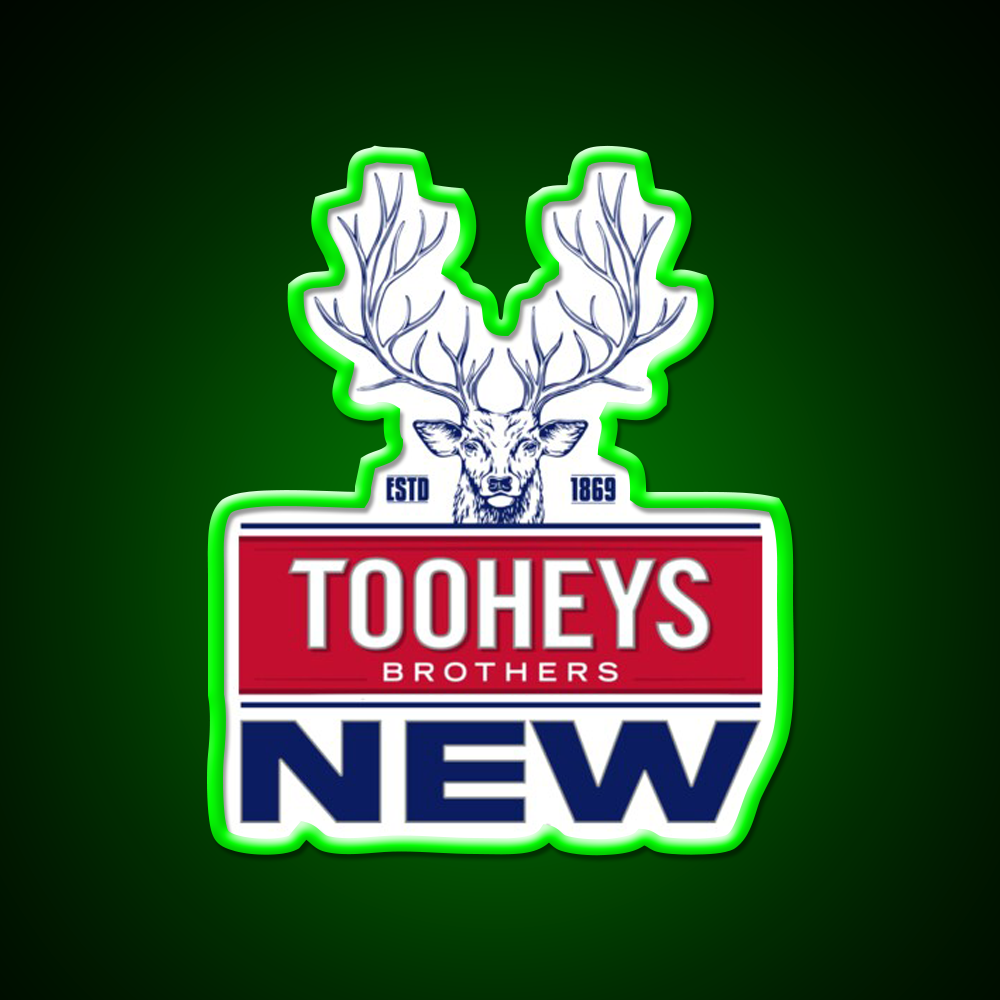Tooheys Brothers Beer Bar Decor Led Neon Sign Rgb Color - LED neon sign view 8