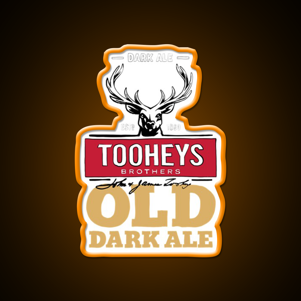 Tooheys Old Dark Ale Pop Beer Bar Decor Led Neon Sign Rgb Color - LED neon sign view 6