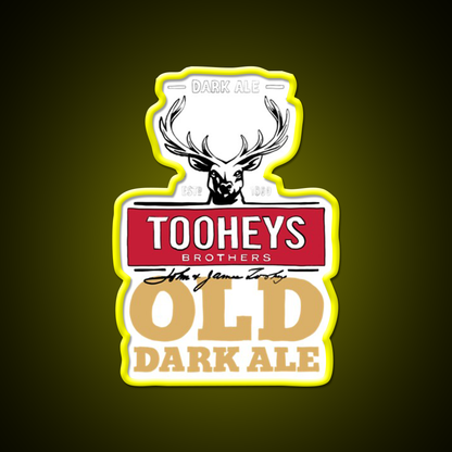 Tooheys Old Dark Ale Pop Beer Bar Decor Led Neon Sign Rgb Color - LED neon sign view 7