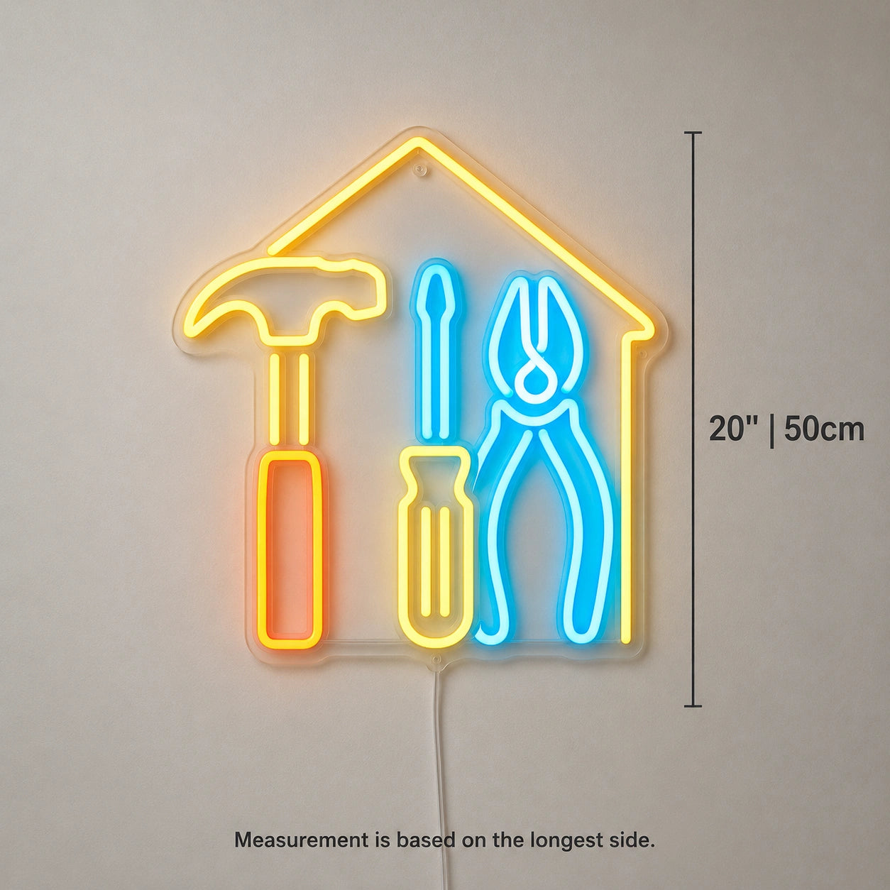 Tool House Workshop Neon Sign LED Neon Sign size image