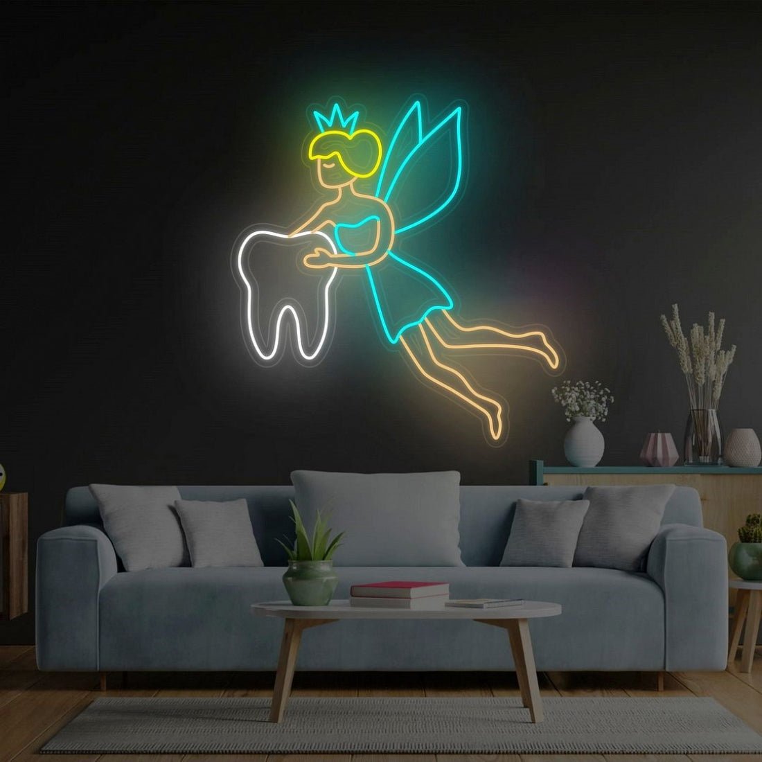 Tooth Fairy Dentist Led Sign Business Neon Sign - Shineneon