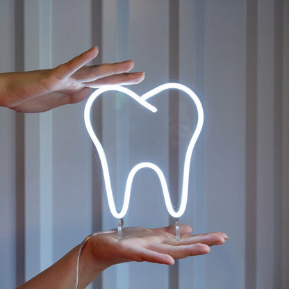 Tooth Mini Led Neon Sign - Shineneon