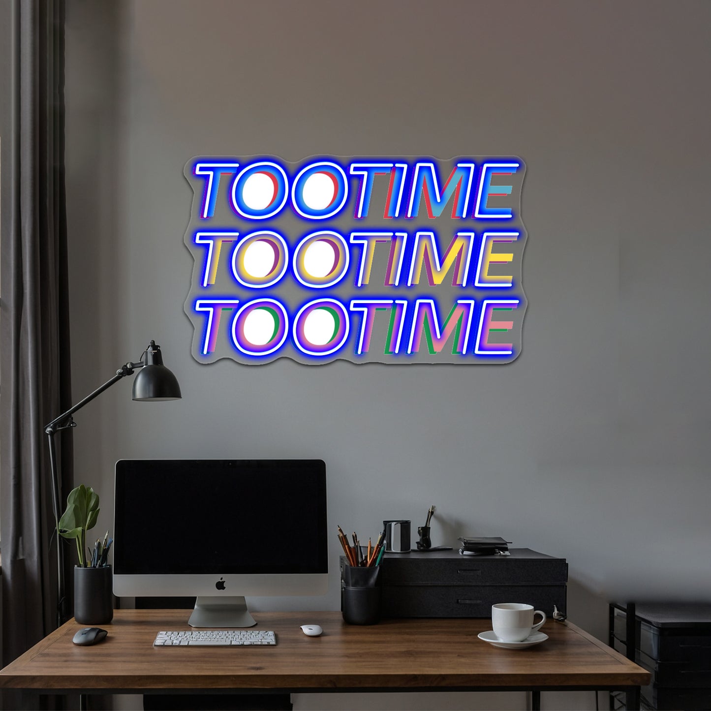 Tootimetootimetootime Artwork Personalized Neon Signs