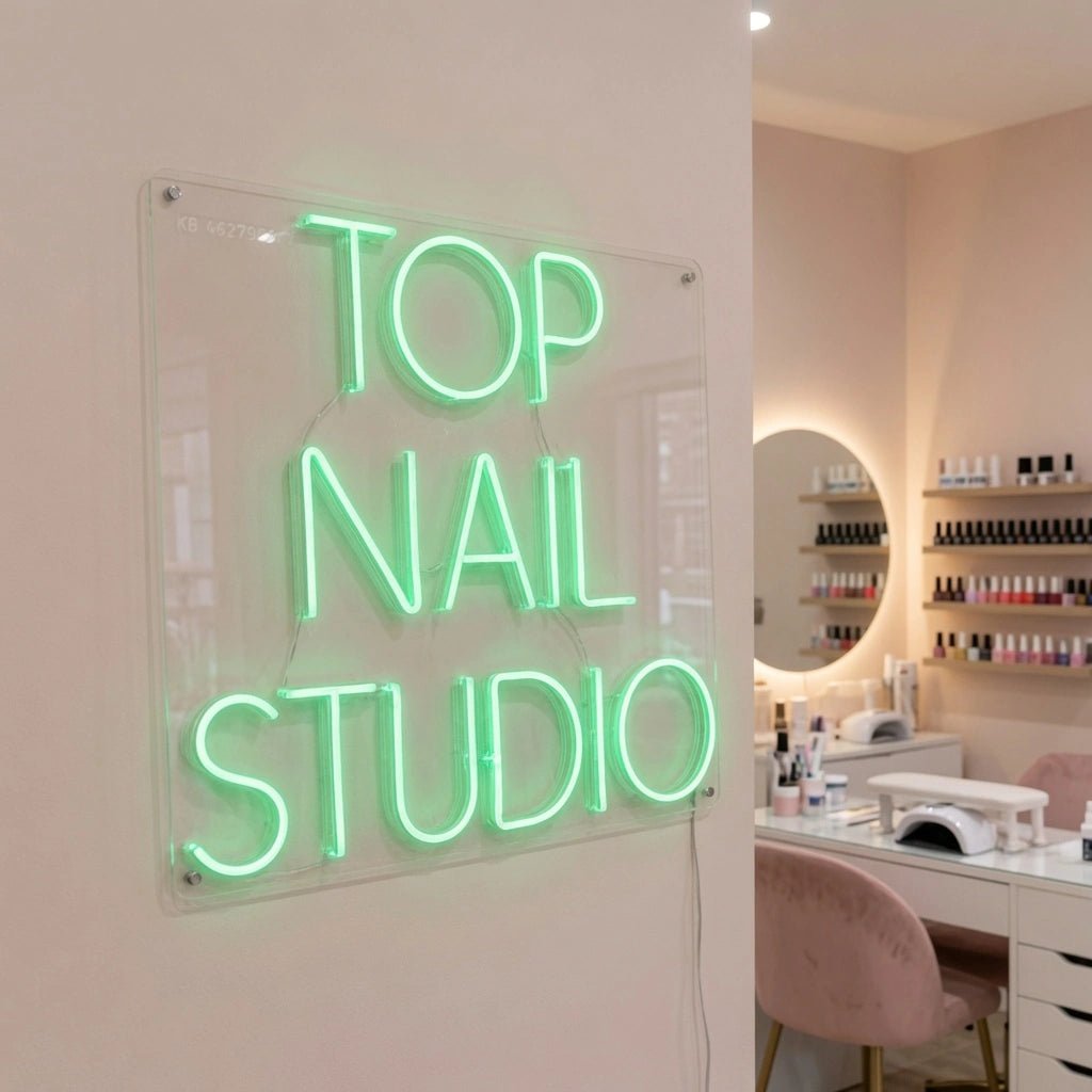 Top Nail Studio LED Neon Sign - Shineneon