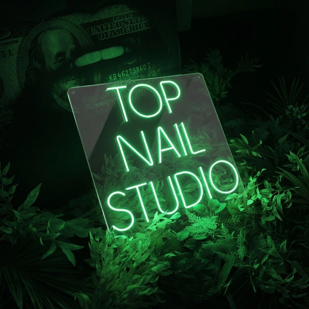 Top Nail Studio LED Neon Sign - Shineneon
