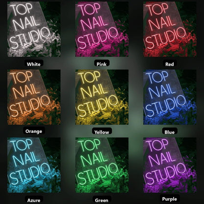 Top Nail Studio LED Neon Sign - Shineneon