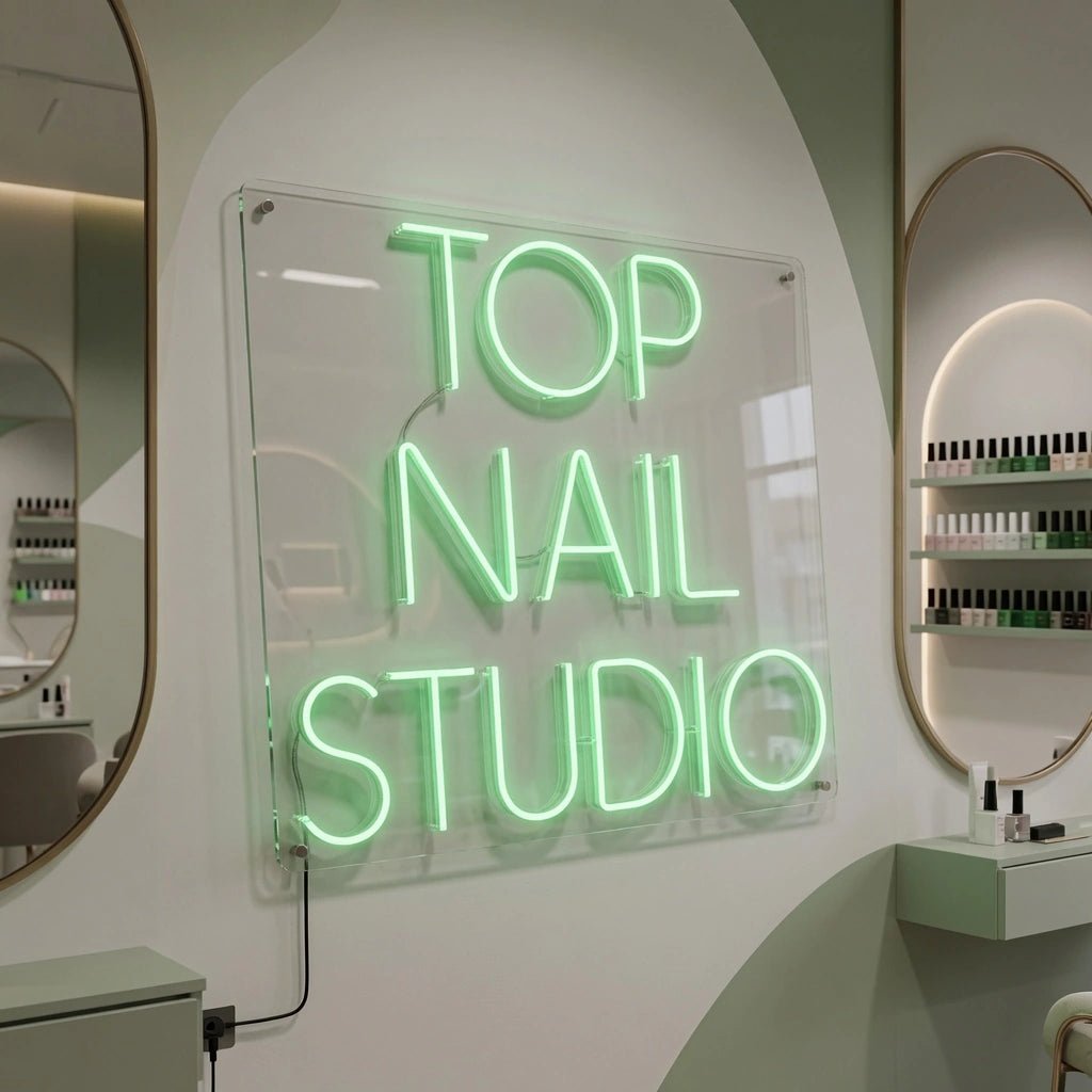 Top Nail Studio LED Neon Sign - Shineneon