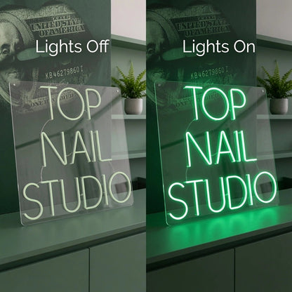 Top Nail Studio LED Neon Sign - Shineneon