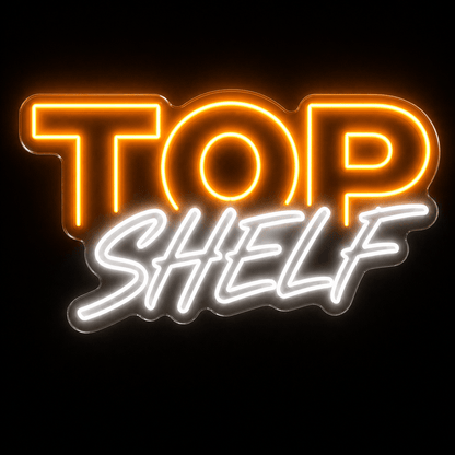 TOP SHELF Custom Led Neon Sign - Shineneon