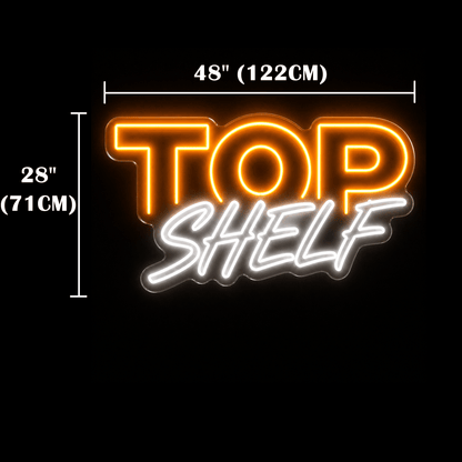 TOP SHELF Custom Led Neon Sign - Shineneon
