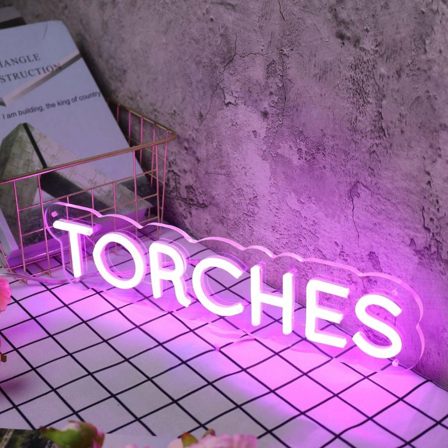 Torches Pink Led Neon Sign - Shineneon