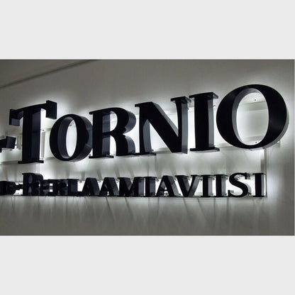 Tornio 3D Backlit Channel Letters Led Light Sign - Shineneon
