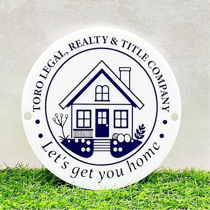 Toro Legal Realty Title Company Acrylic Business Logo Sign - Shineneon