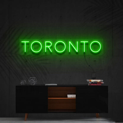 Toronto Led Neon Sign Ftravel Lovers - Shineneon