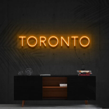 Toronto Led Neon Sign Ftravel Lovers - Shineneon