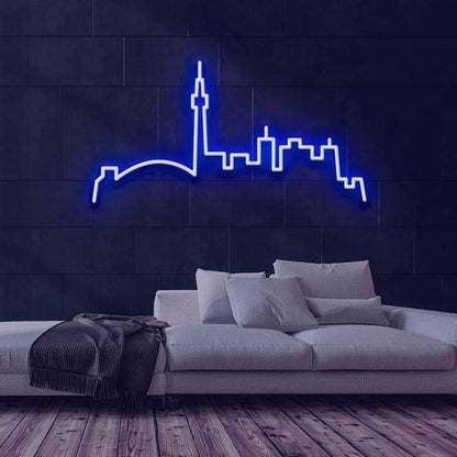 Toronto Skyline Neon Sign For City And Cultural Decor | Shineneon