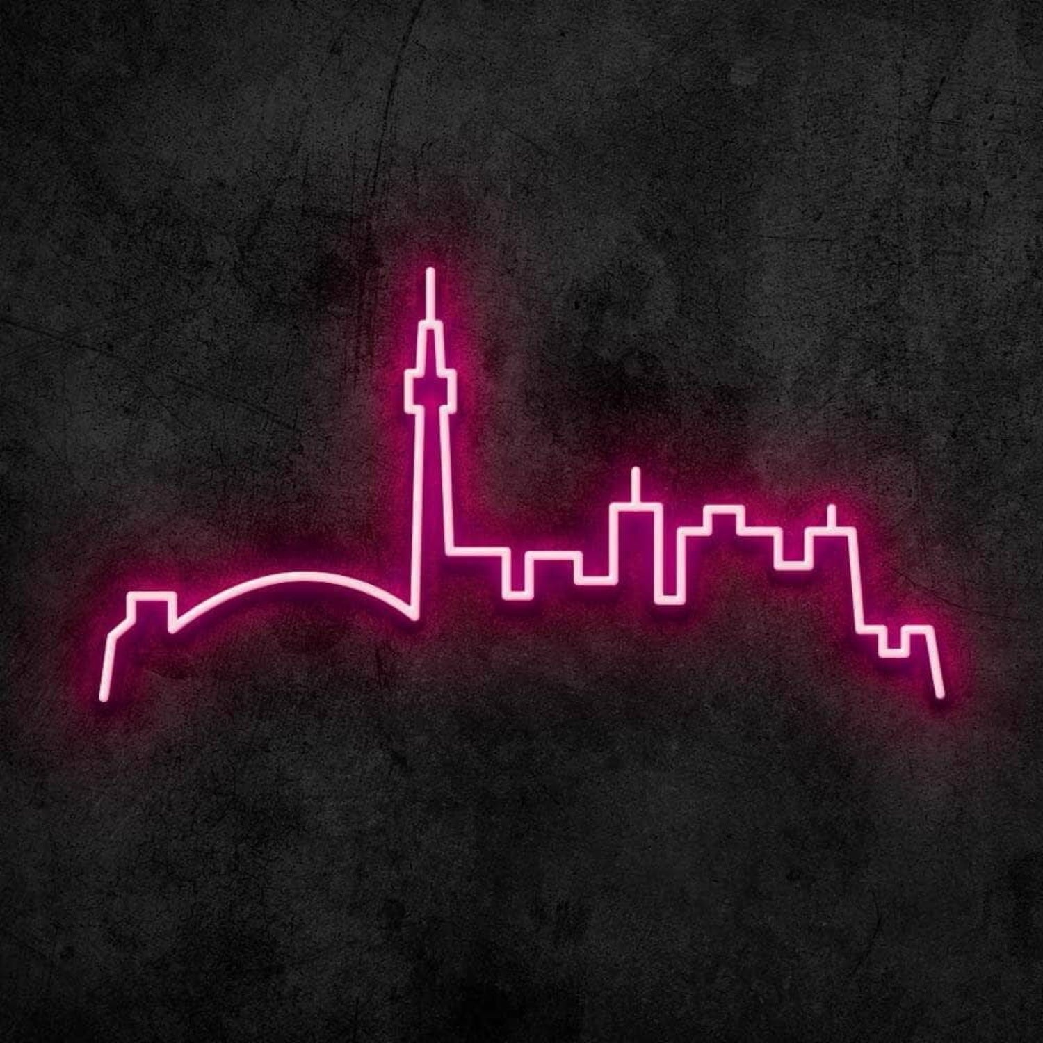 Toronto Skyline Neon Sign For City And Cultural Decor | Shineneon