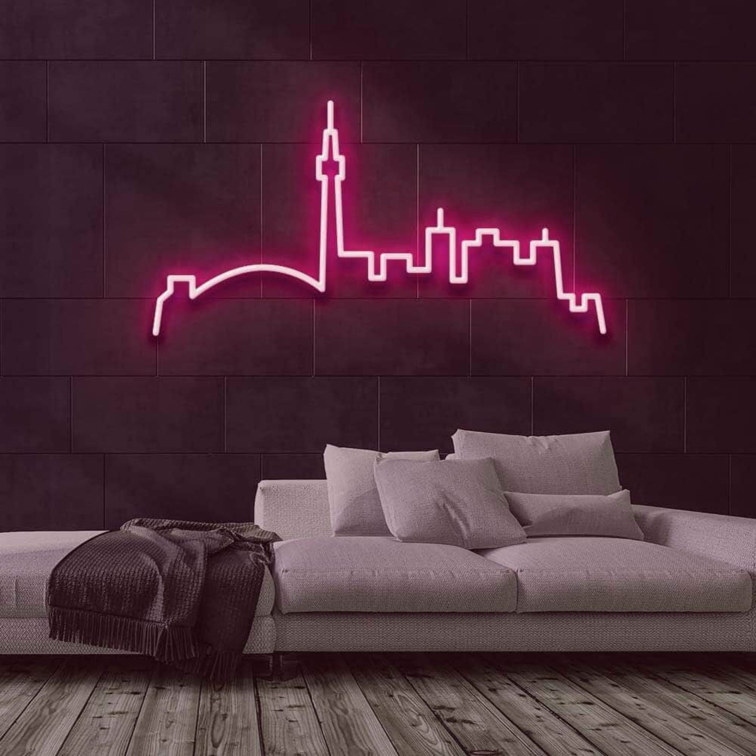 Toronto Skyline Neon Sign For City And Cultural Decor | Shineneon