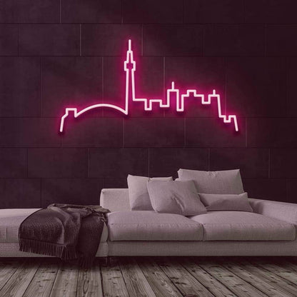 Toronto Skyline Neon Sign For City And Cultural Decor | Shineneon
