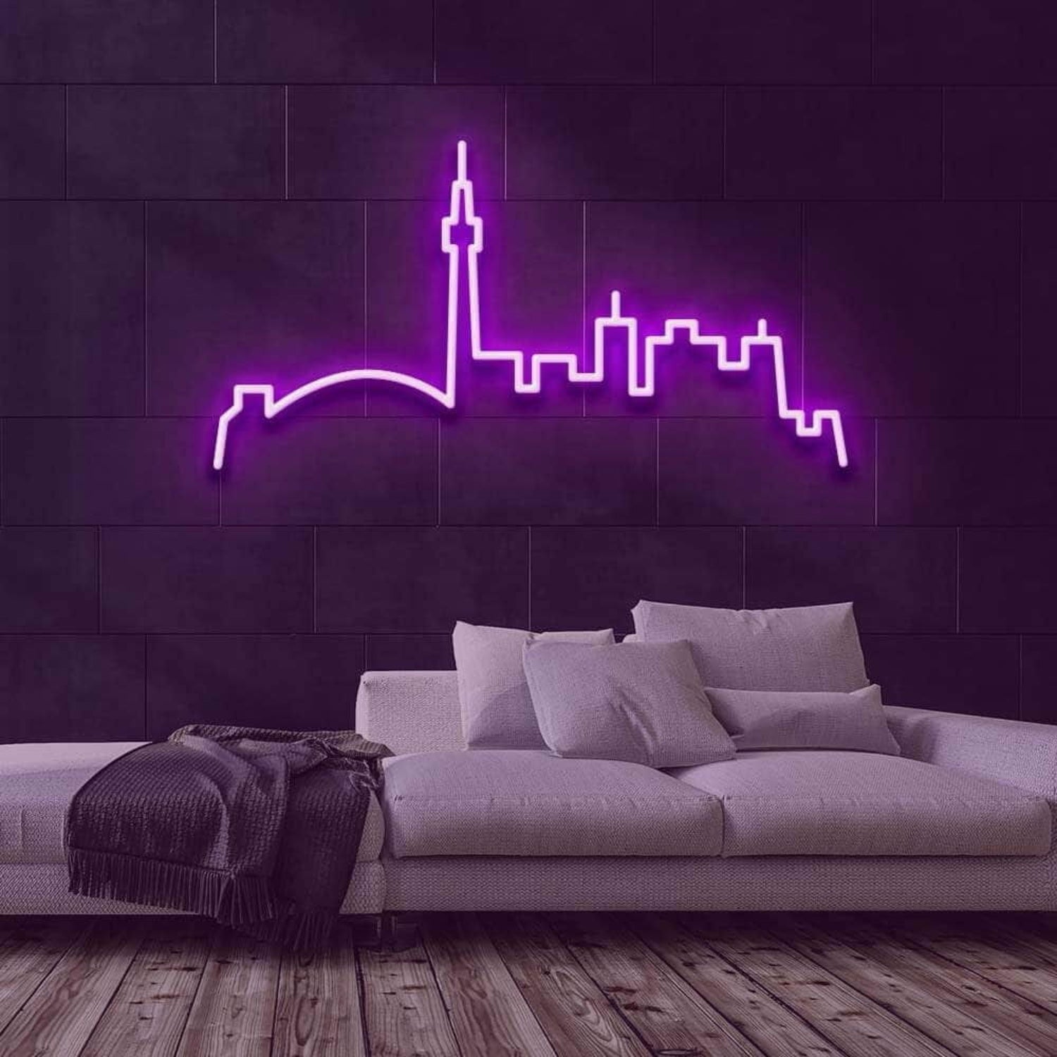 Toronto Skyline Neon Sign For City And Cultural Decor | Shineneon